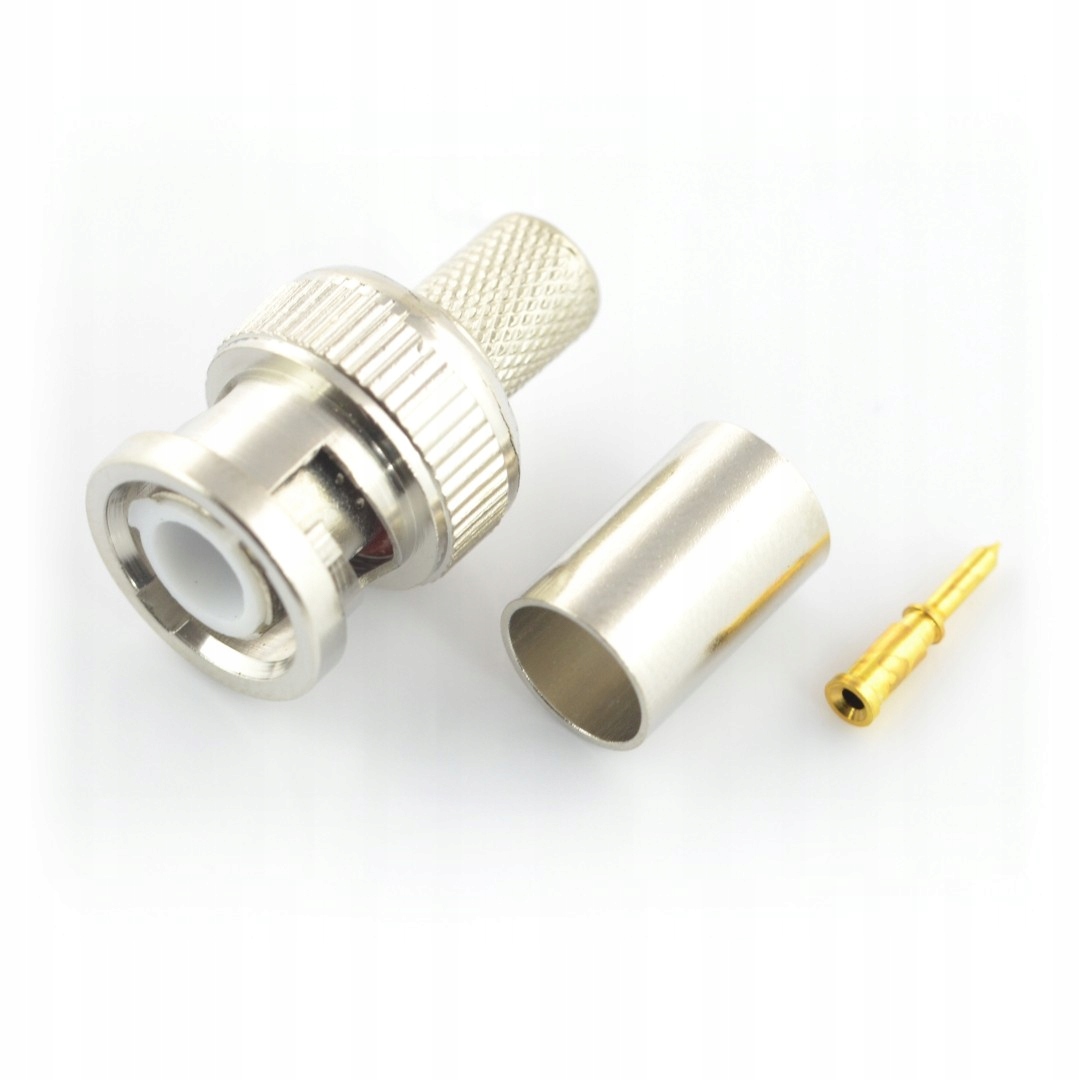 

Wtyk Bnc zaciskany RG6U 75Ohm