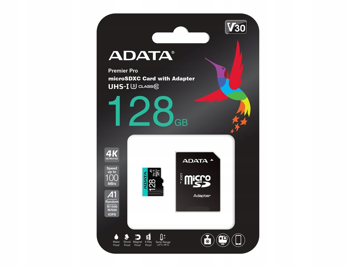 ADATA Karta pamięci microSD Premier Pro 128 GB