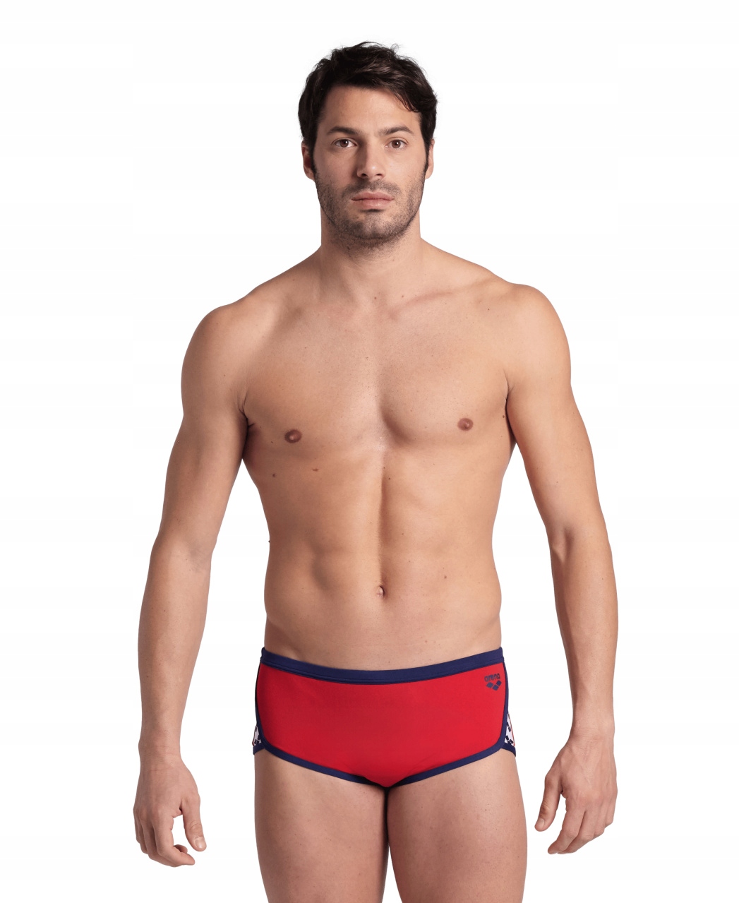 Plavkové šortky Arena Icons Swim Low Waist Short Red-navy 80