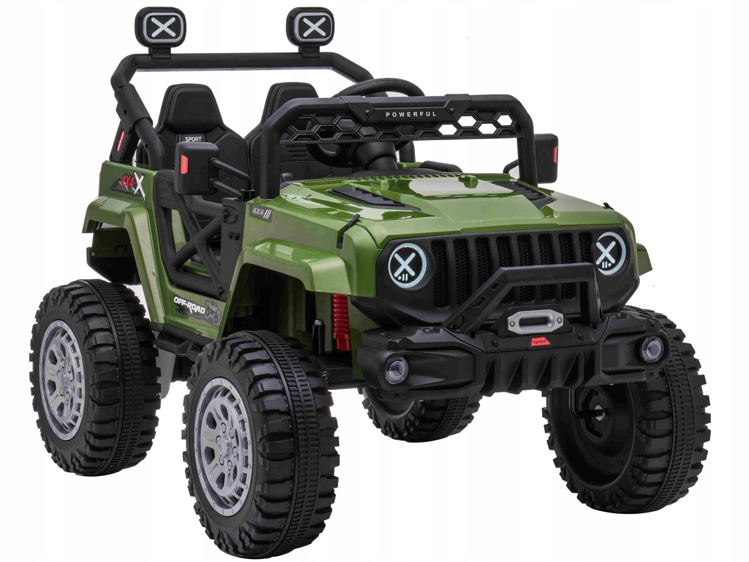 samochód zdalnie sterowany dla dzieci Jeep Off Road wysokie zawieszenie