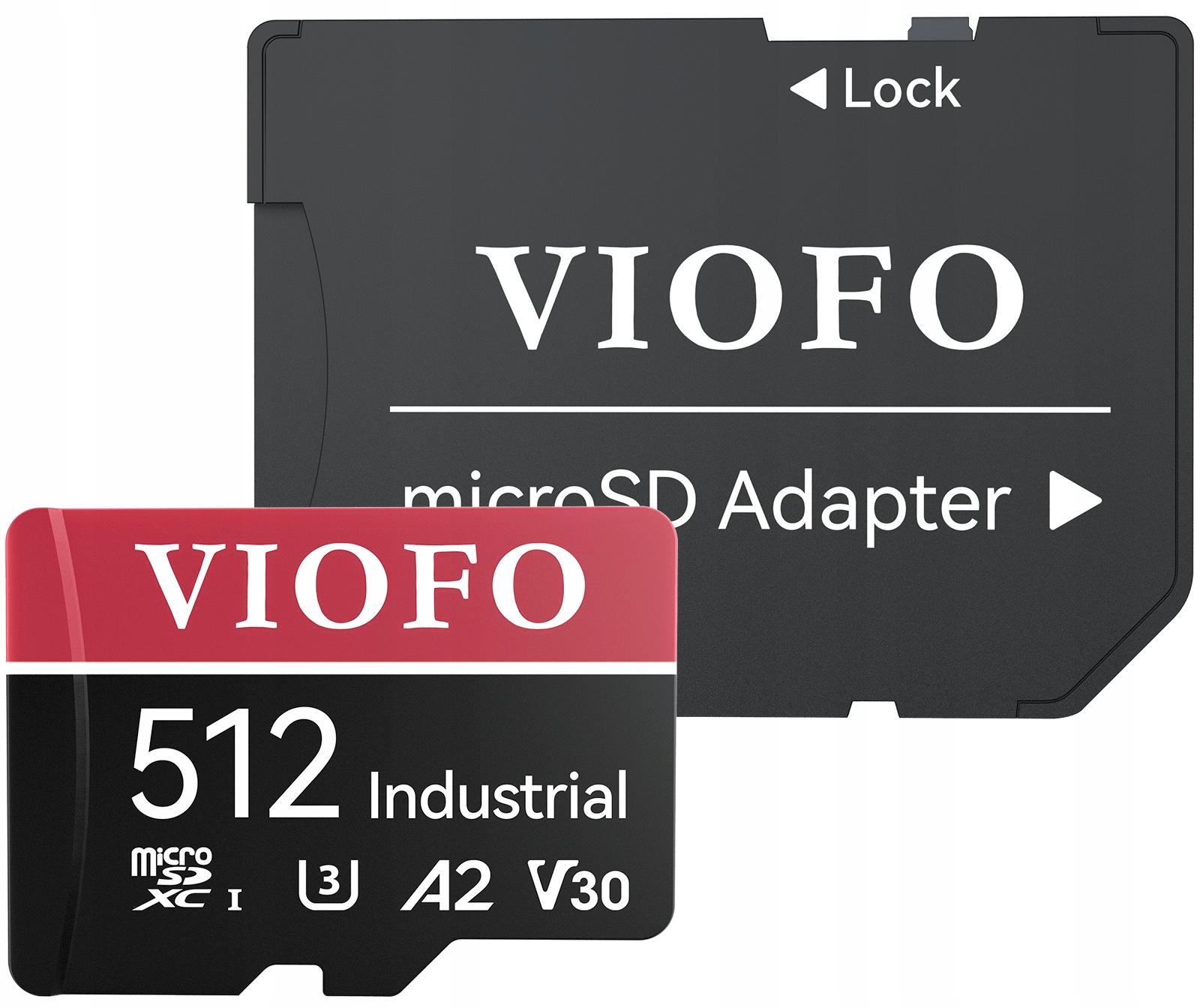 VIOFO KARTA PAMIĘCI microSDXC U3 512GB Class10 V30 Kod producenta VIOFO Industrial 512GB