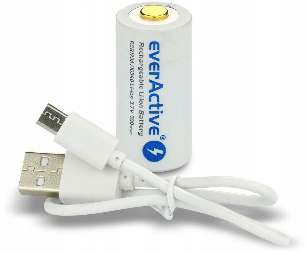 Akumulatorek 16340 R-CR123 3,7V everActive 700mAh (1 szt.)