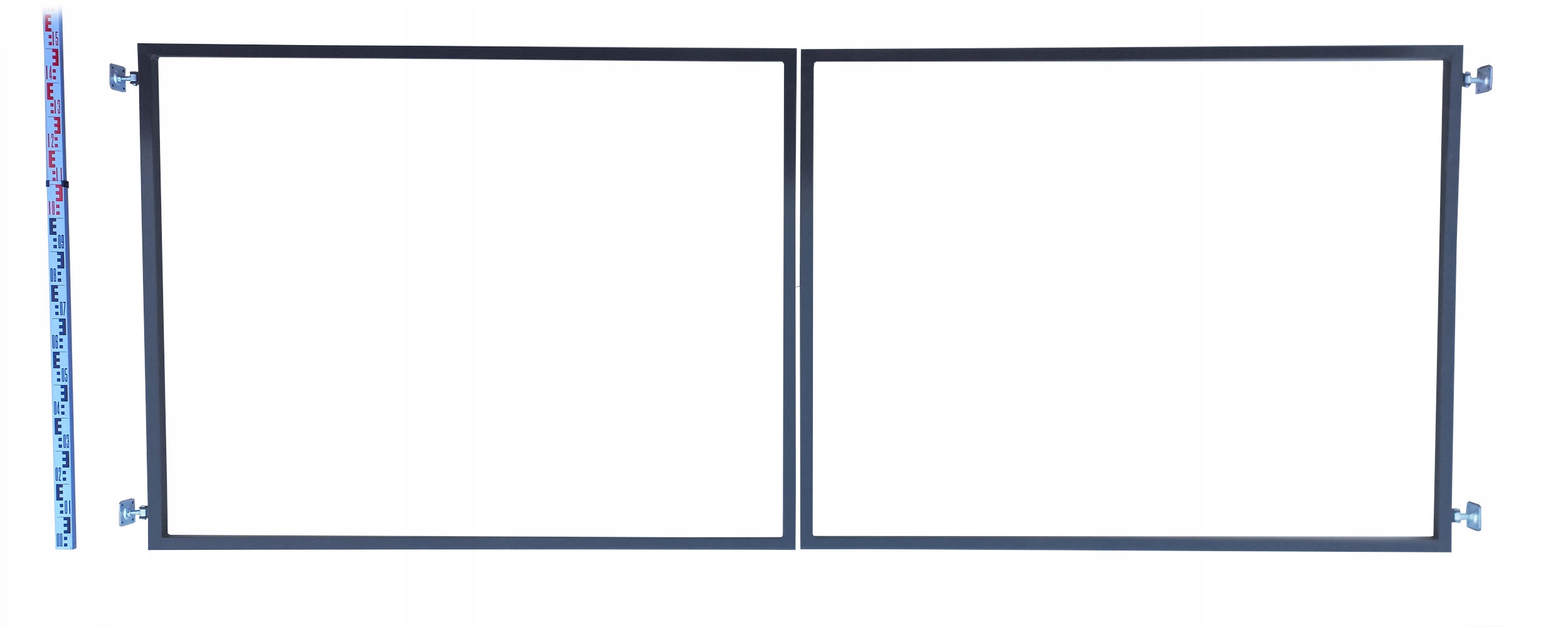 Brána Rama pro štafle a panely 150 cm grafit antracit RAL7016 štafle