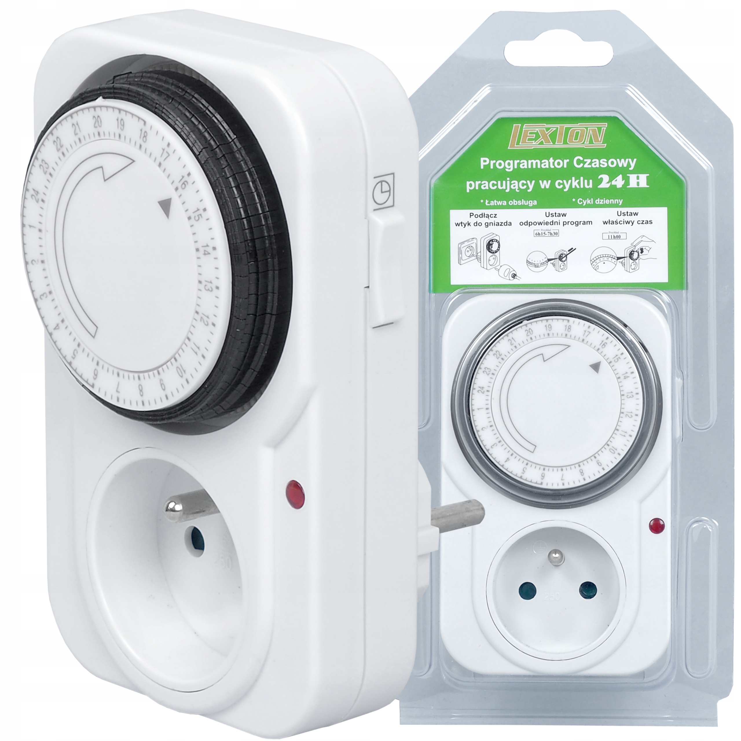 

Timer Włącznik Programator Czasowy Analogowy