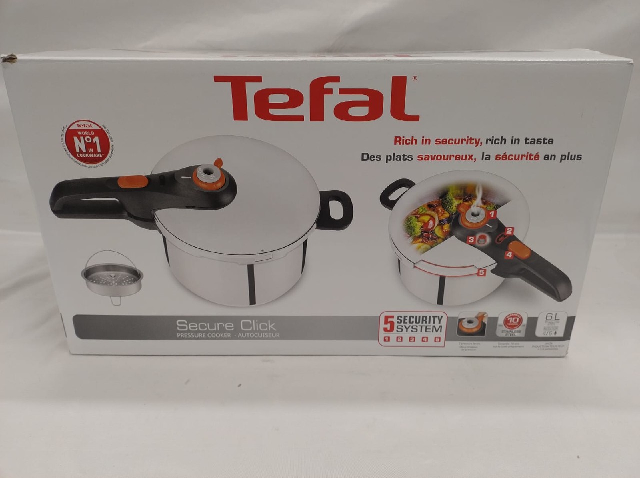 Tlakový hrniec Secure Click 6 l