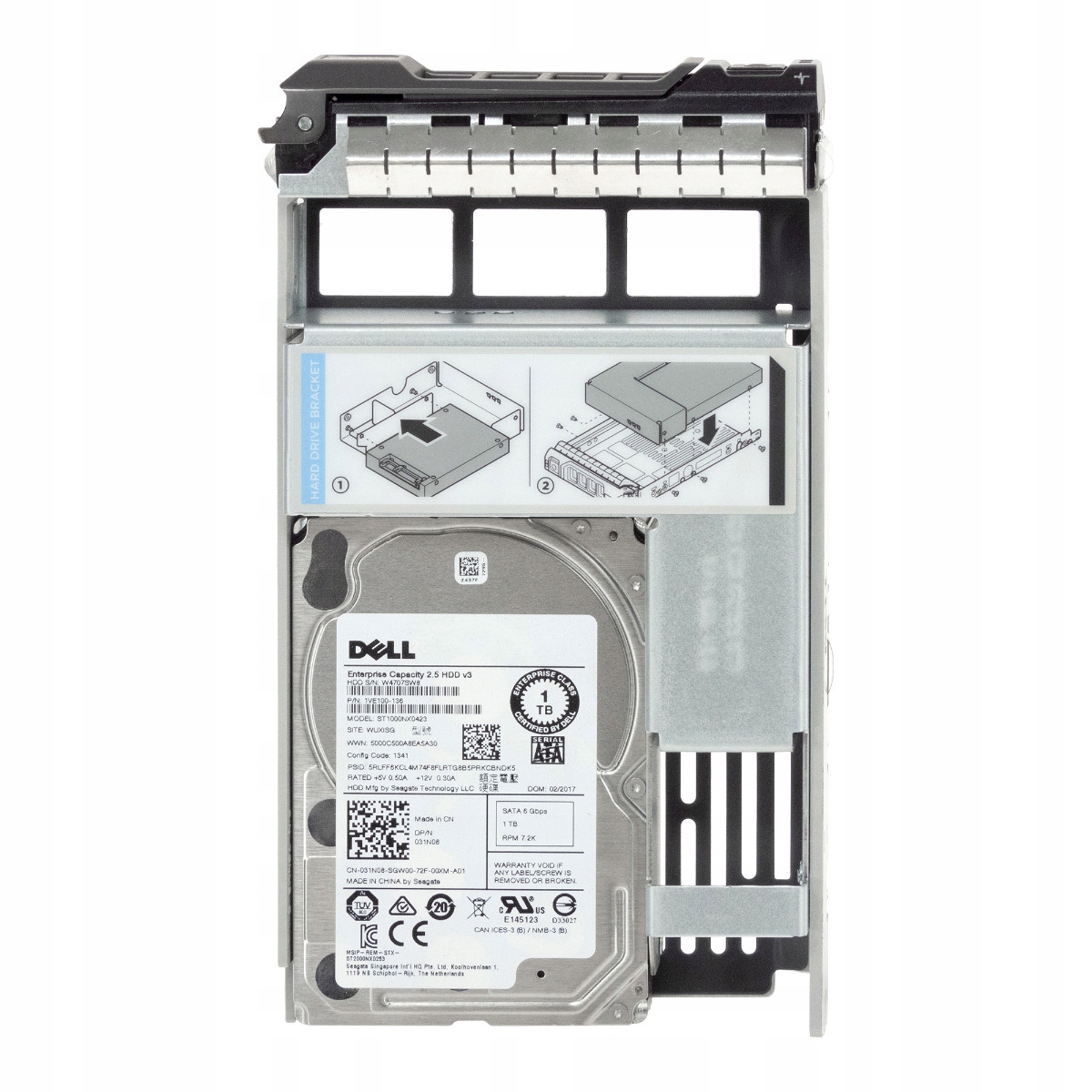 Dell 031N08 1TB 7.2K 128MB Sata III 3.5'' ST1000NX0423