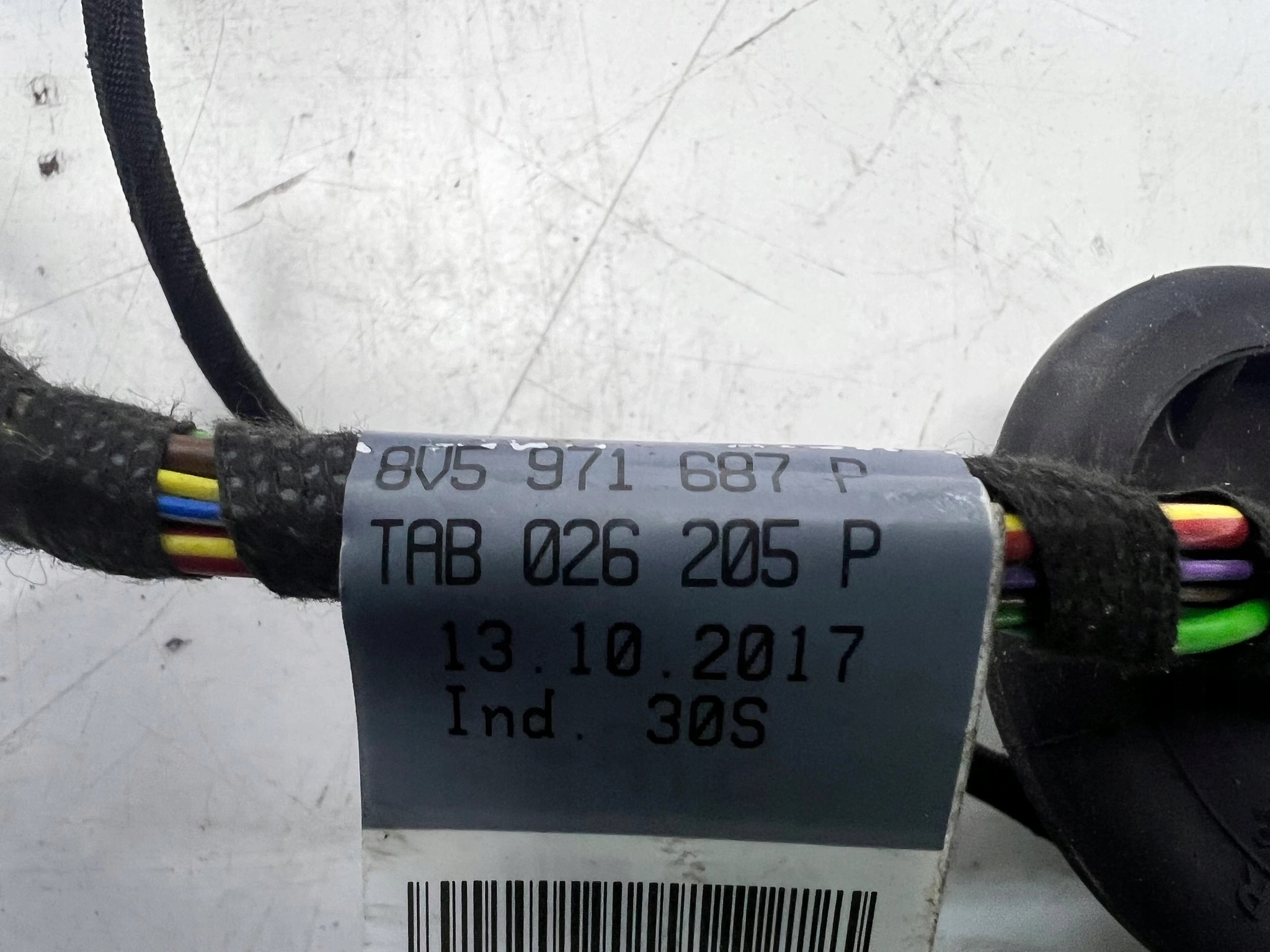 bundle door left front AUDI A3 8V sedan 8V5971687P