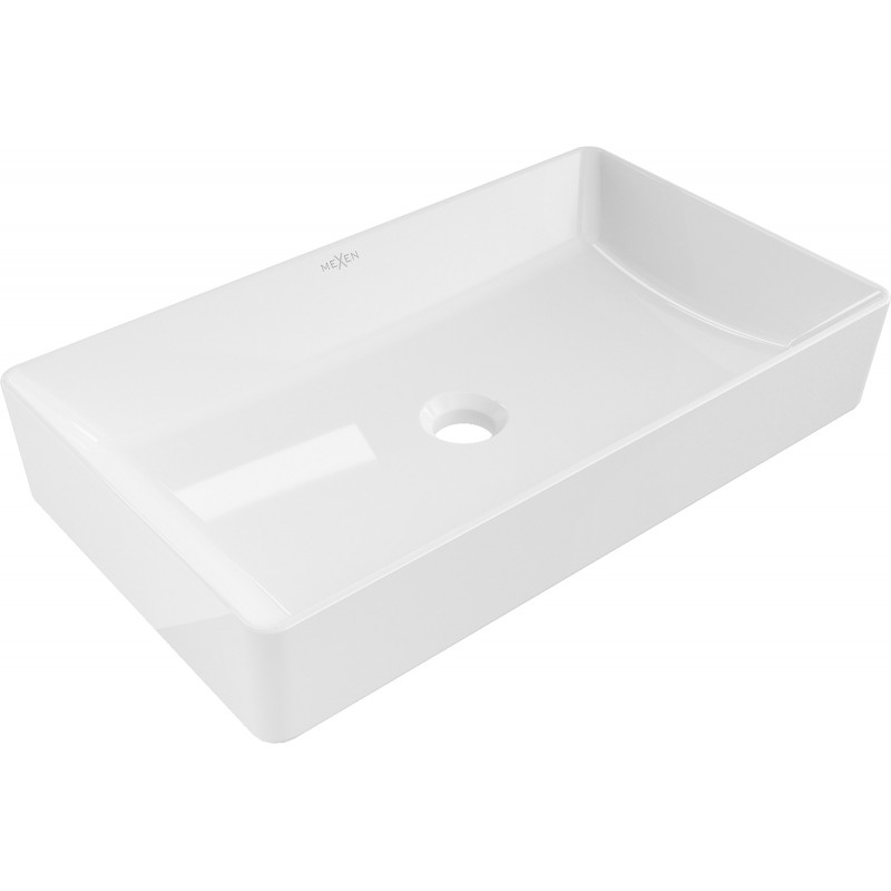 Mexen Nadia umyvadlo na desku 60 x 35 cm, Bílá
