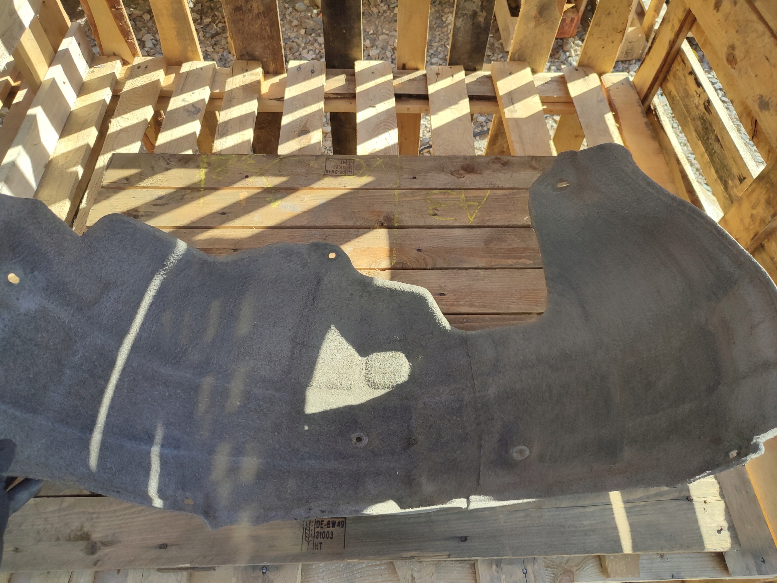 mudguard right rear part right rear. Mazda 6 GJ kombi