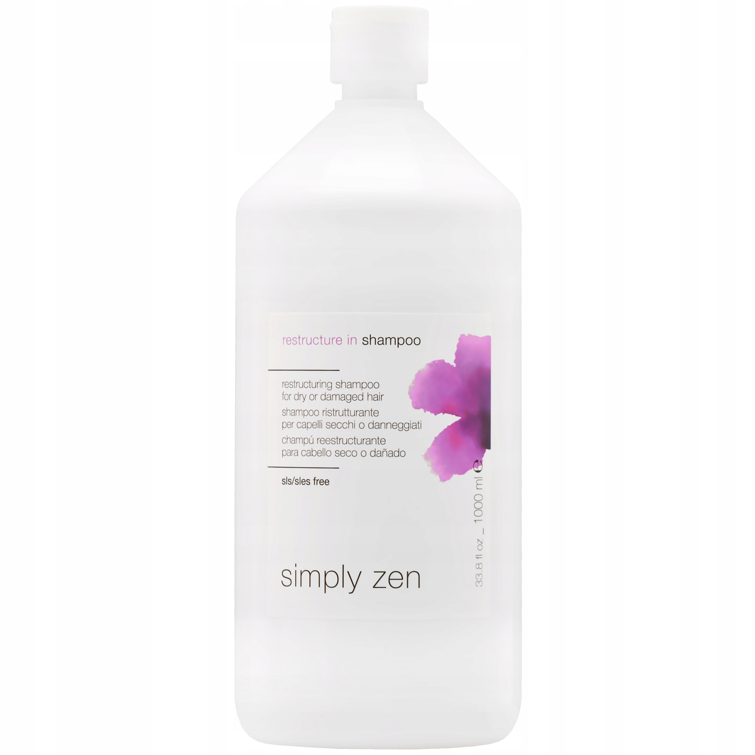 Šampon Simply Zen Restructure-In pro suché a poškozené vlasy, 1000 ml