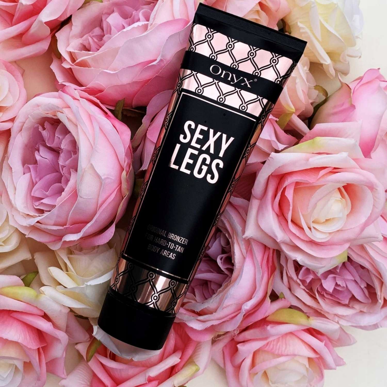 Onyx Sexy Legs Bronzer do opalania w solarium trudno opalających się nóg Rodzaj balsam