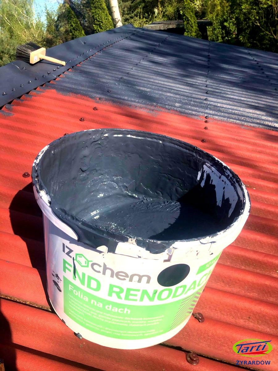 PAPA W PŁYNIE FOLIA W PŁYNIE RENOWACJA IZOCHEM RENODACH grafitowy 10kg Stan opakowania oryginalne