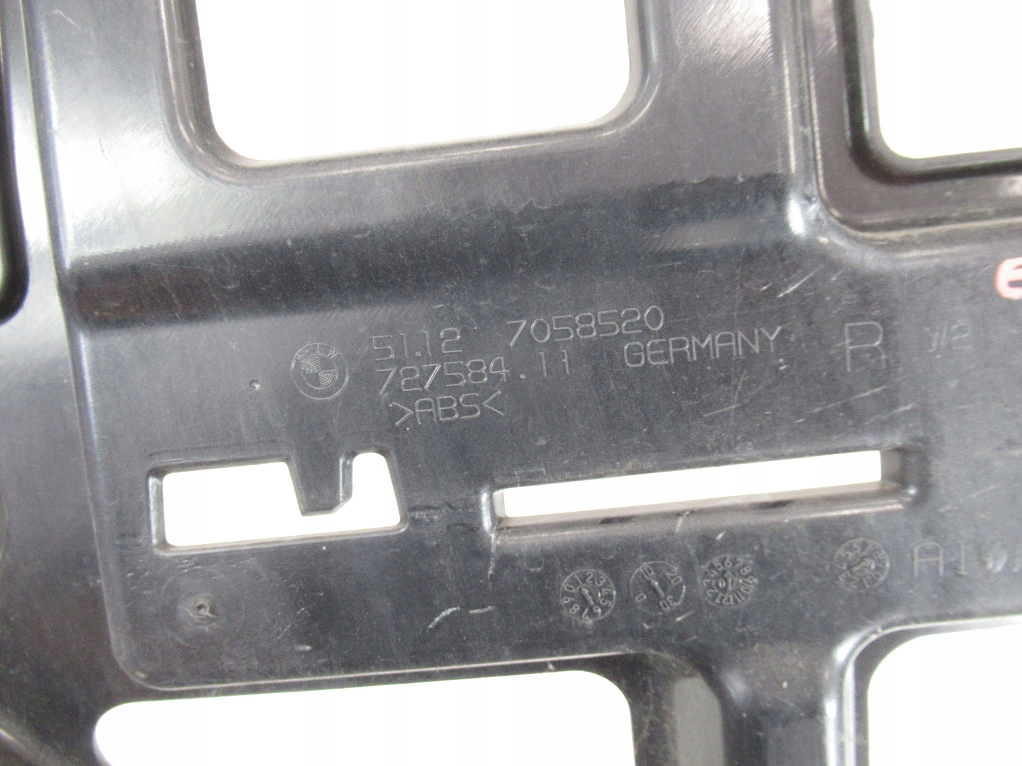 bracket bumper bracket right rear part BMW e90