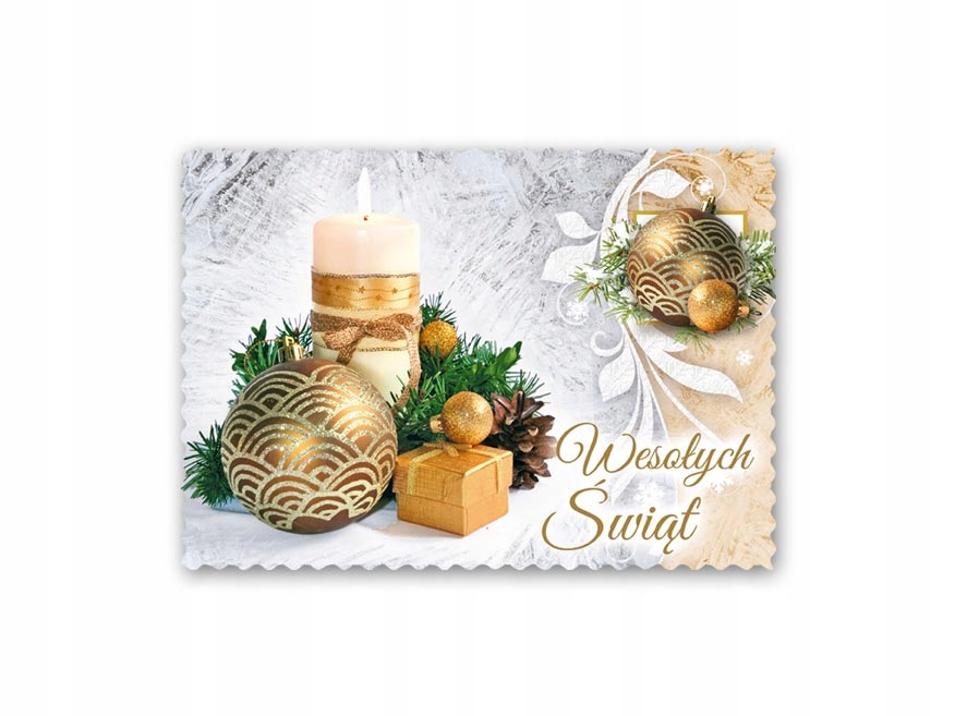 

Pocztówka Kartka Boże Narodzenie Święta 1 Sztuka