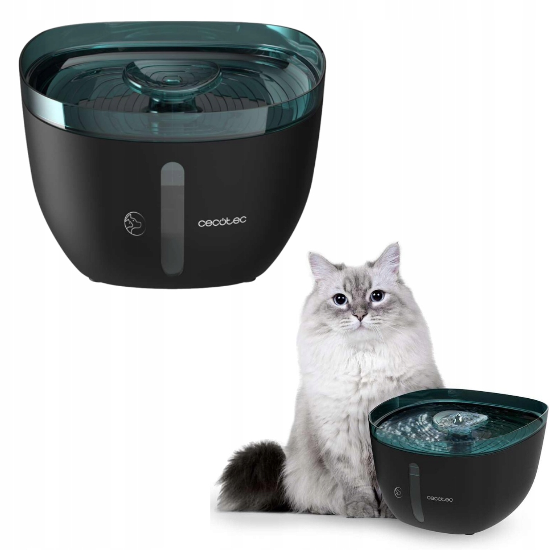 Automatyczna fontanna poidło dla kota psa Cecotec Pumba 2200 Refresh czarna
