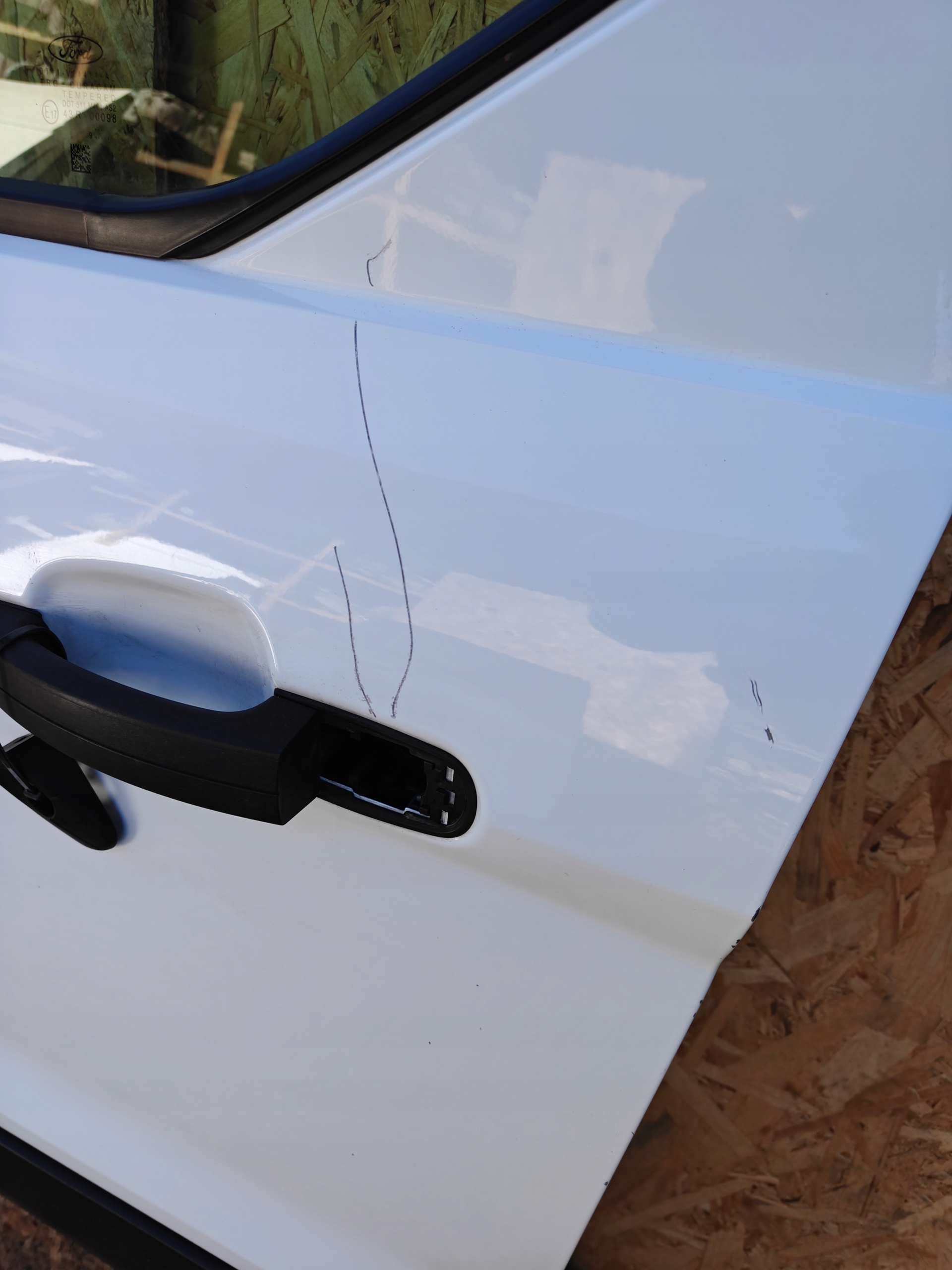 door left front left front FORD TRANSIT CONNECT MK2 LIFT 2019 ROK