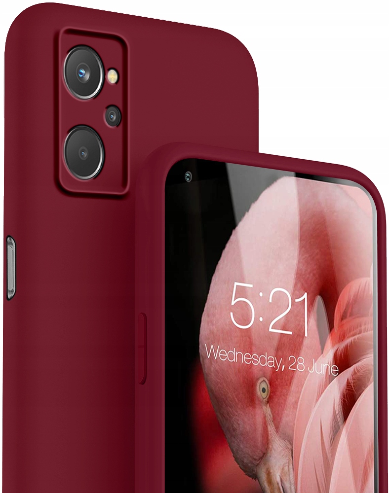 

Etui Silicone Case Szkło 9H do Realme 9i