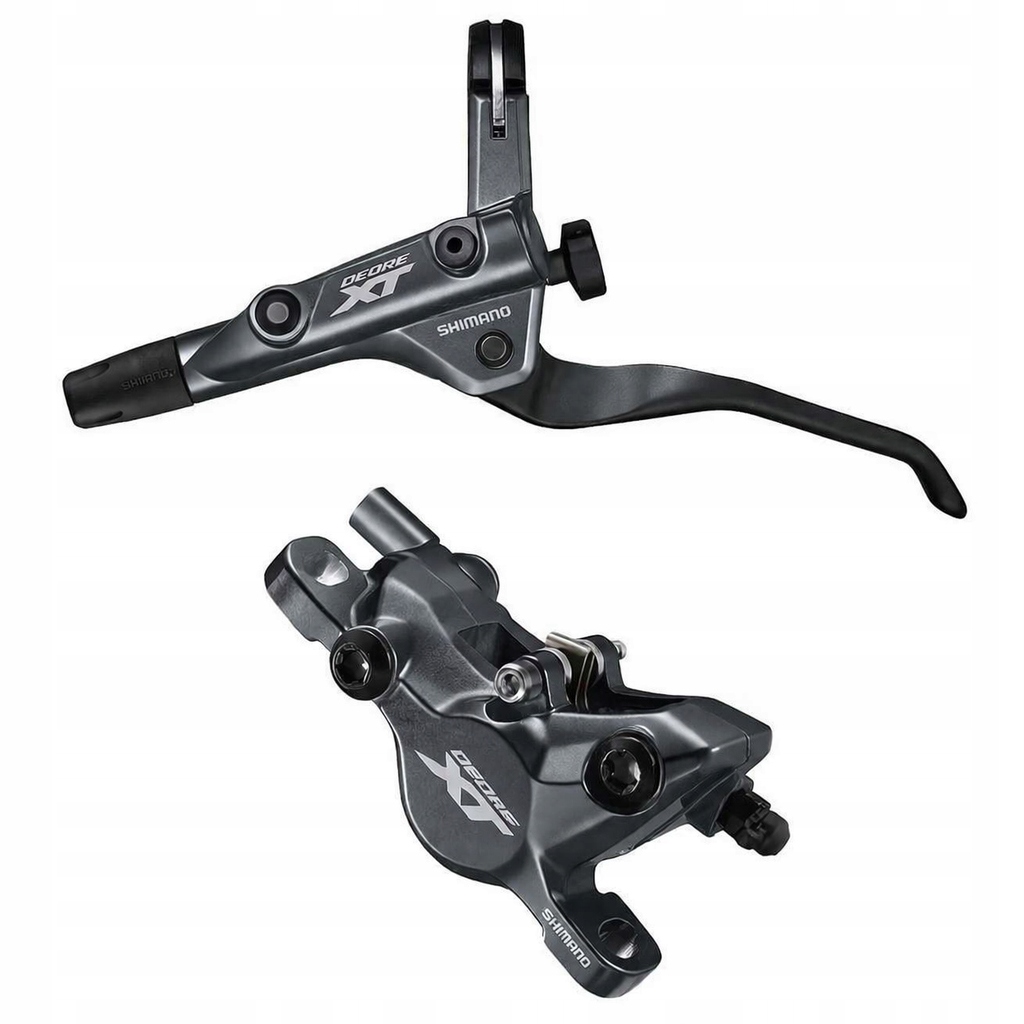 Hamulec Shimano Deore Xt BR-M8100, BL-T8100 1000 mm, 2 tłoki przód