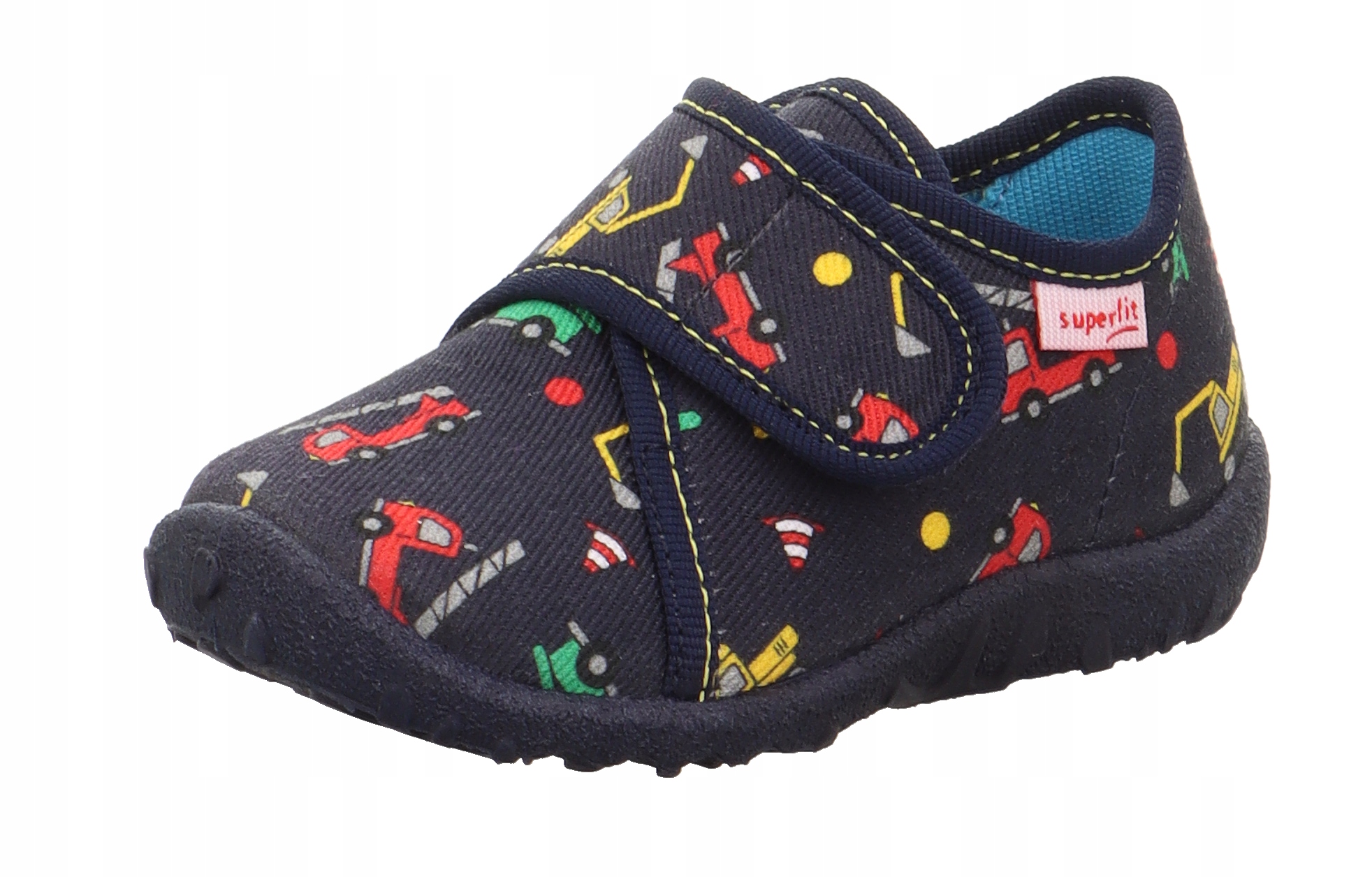 Superfit kapcie dziecięce Koparki 1-009246-8130 Spotty r.22