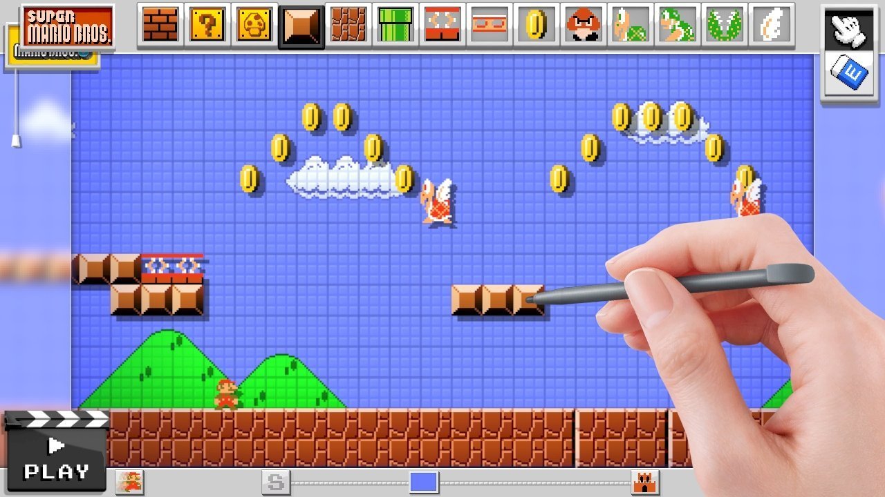 Nintendo Super Mario Maker Tematyka platformówki