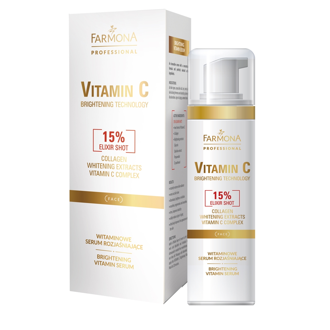 Vitamínové rozjasňující sérum Vitamin C Farmona Professional 50 ml