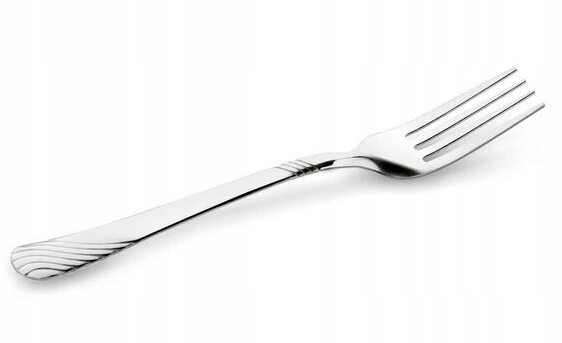 KOMPLET WIDELCÓW OBIADOWYCH ZE STALI NIERDZEWNEJ 6 SZT Linia ERIE