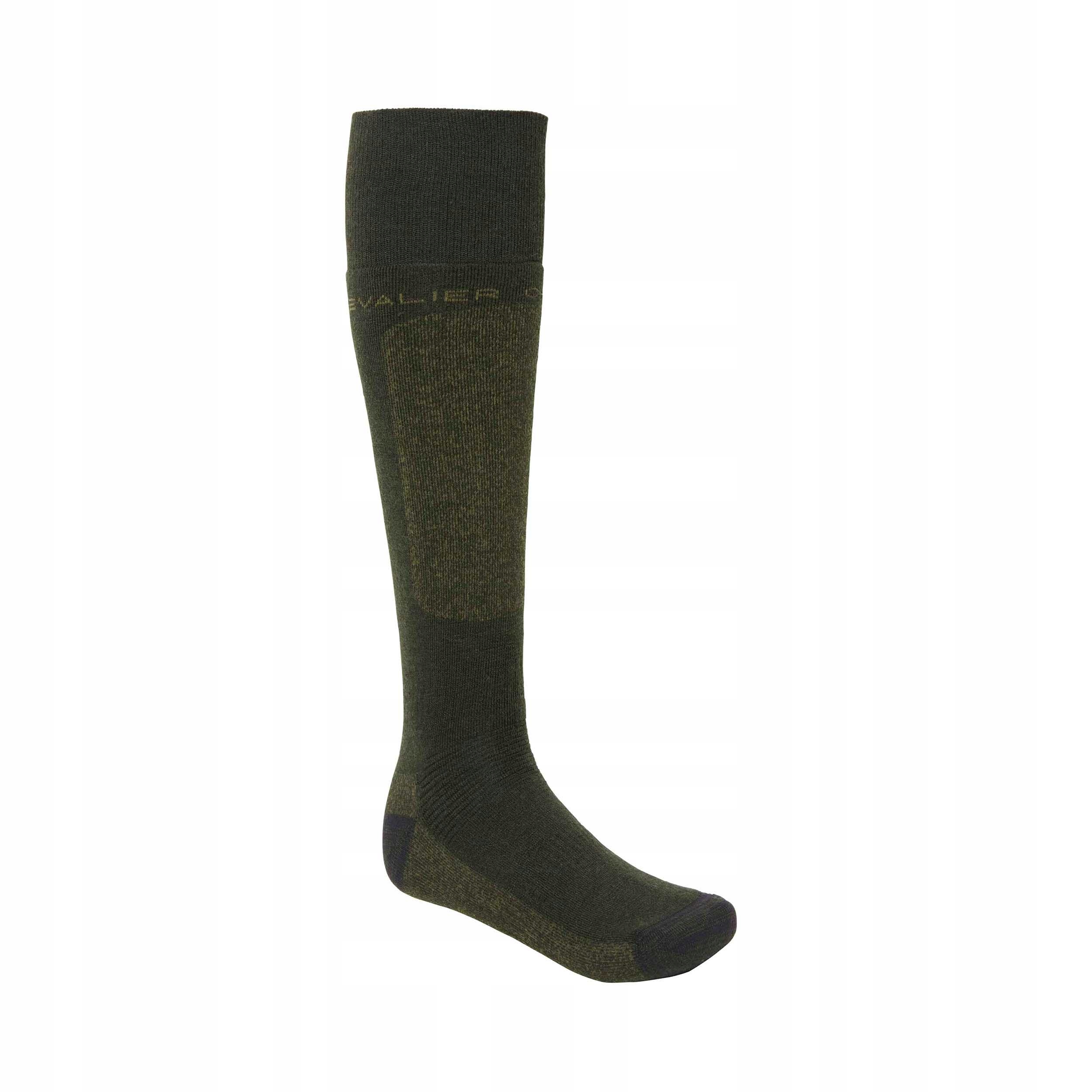 Skarpety Chevalier High Boot Wool Dark Green 40-42