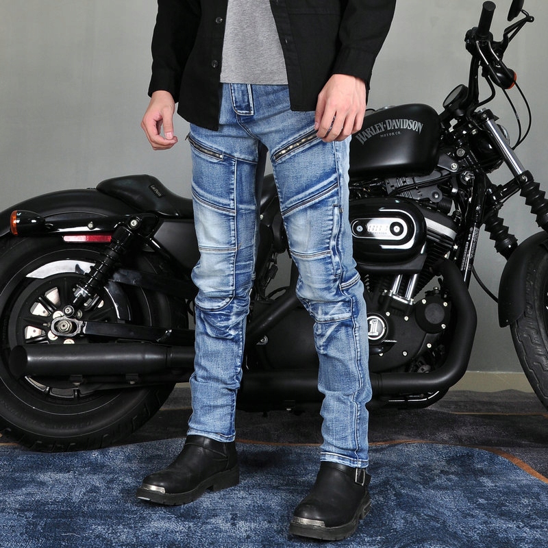 SPODNIE MOTOCYKLOWE MĘSKIE JEANSY Rodzaj Męskie