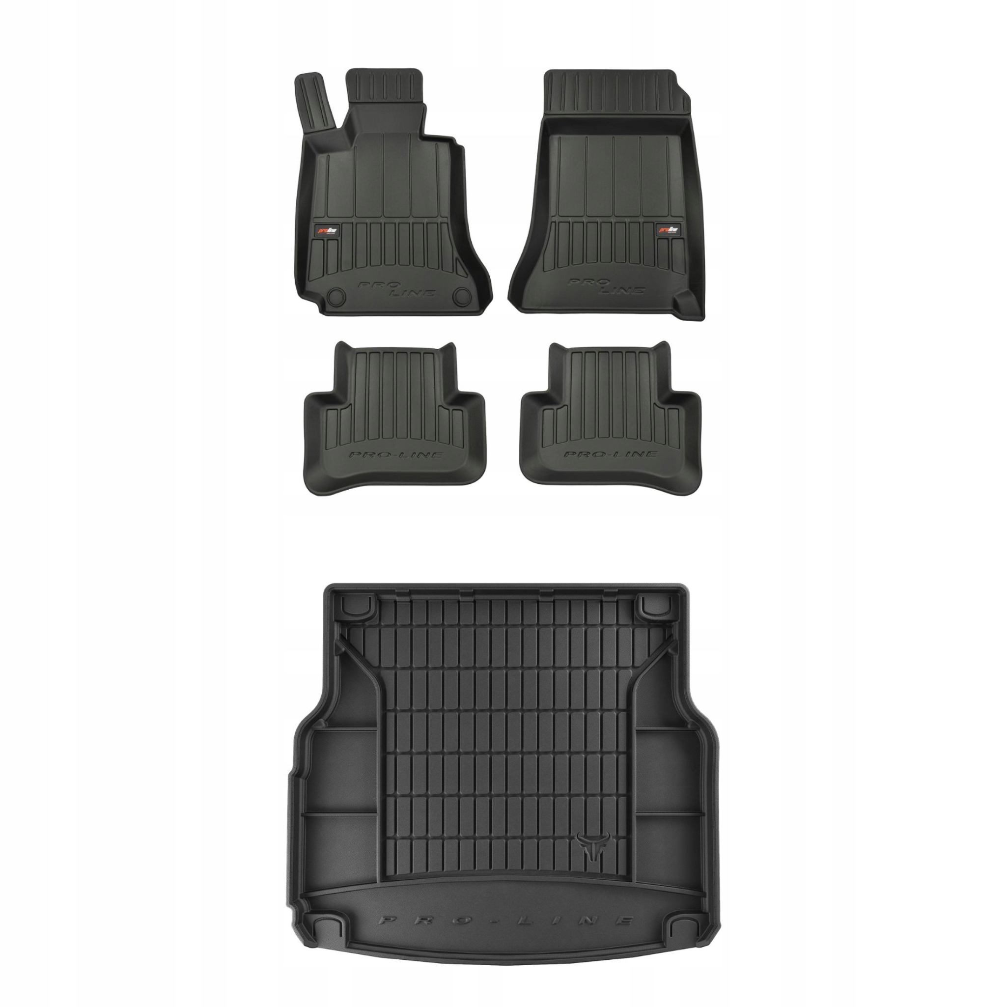 Sada gumových koberců a rohoží pro Mercedes C W204