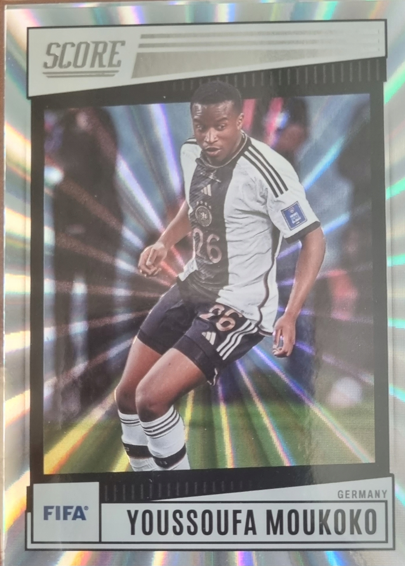 Score 2023 Panini Laser Parallel Moukoko