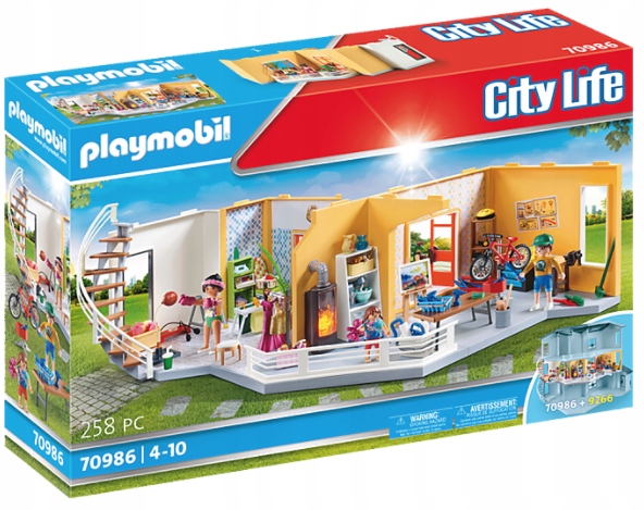 PLAYMOBIL 70986 City Life Dodatkowe piętro nowoczesnego domu