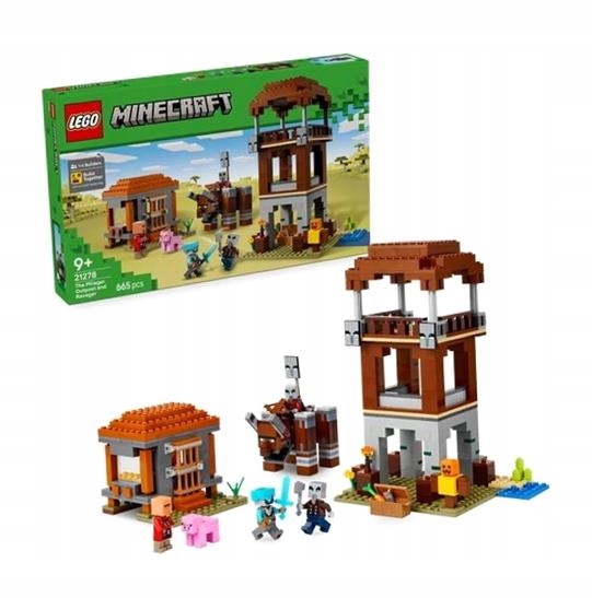 Lego (r) Minecraft 21278 – Úkryt Loupežníků