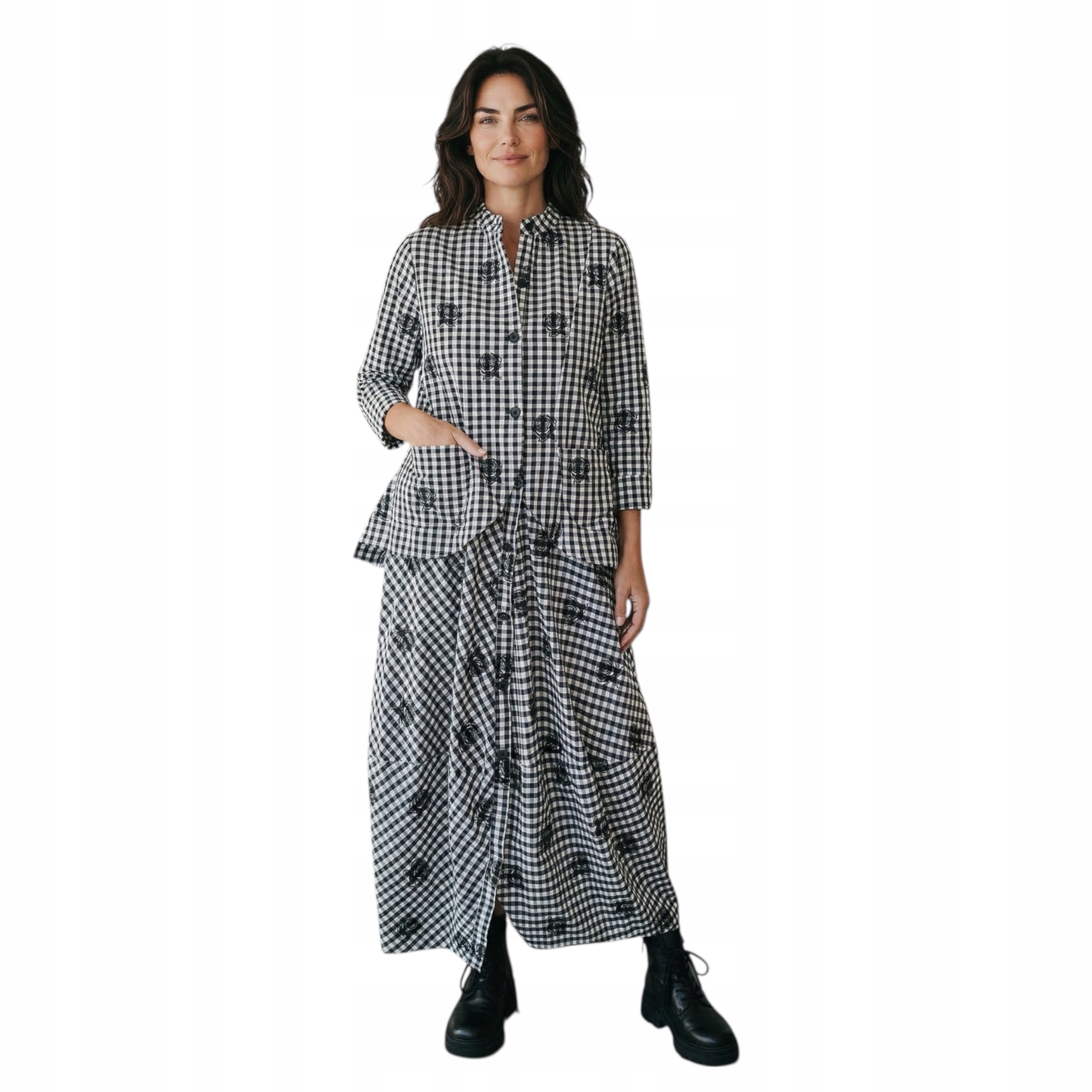 Dámský elegantní komplet Wendy Trendy, móda Italská italská oversize