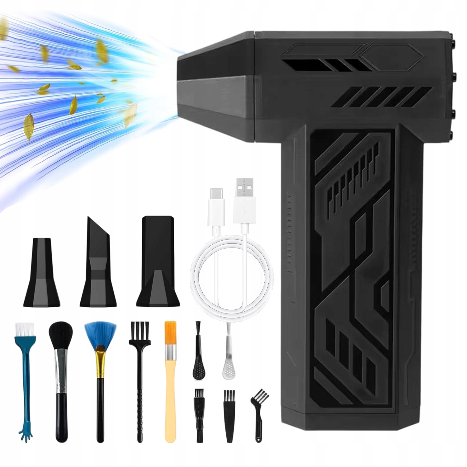 Elektrické Dmychadlo Bezdrátová Ruční Fúkačka 60 W Pro Elektroniku A Domácnost