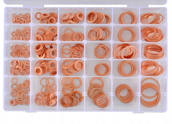 ZESTAW PODKLADEK MIEDZIANYCH PODKLADKI 580EL Producent code G02916