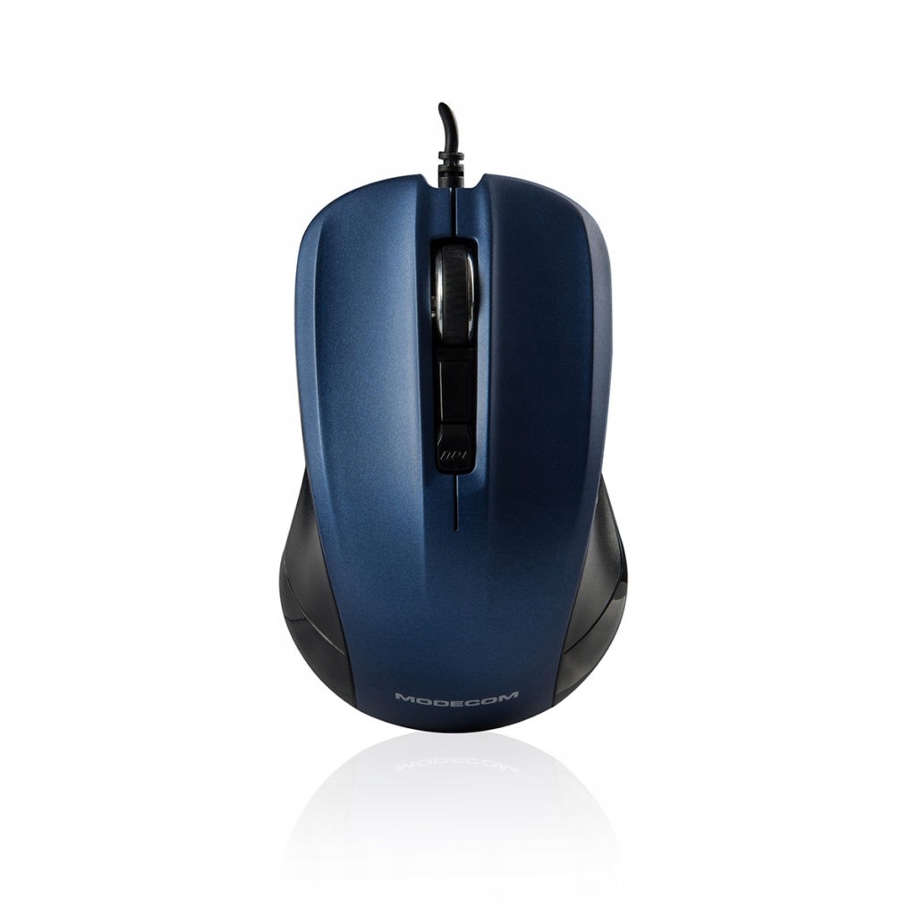 Modecom M9.1 Czarno-niebieska Przewodowa Mysz Optyczna