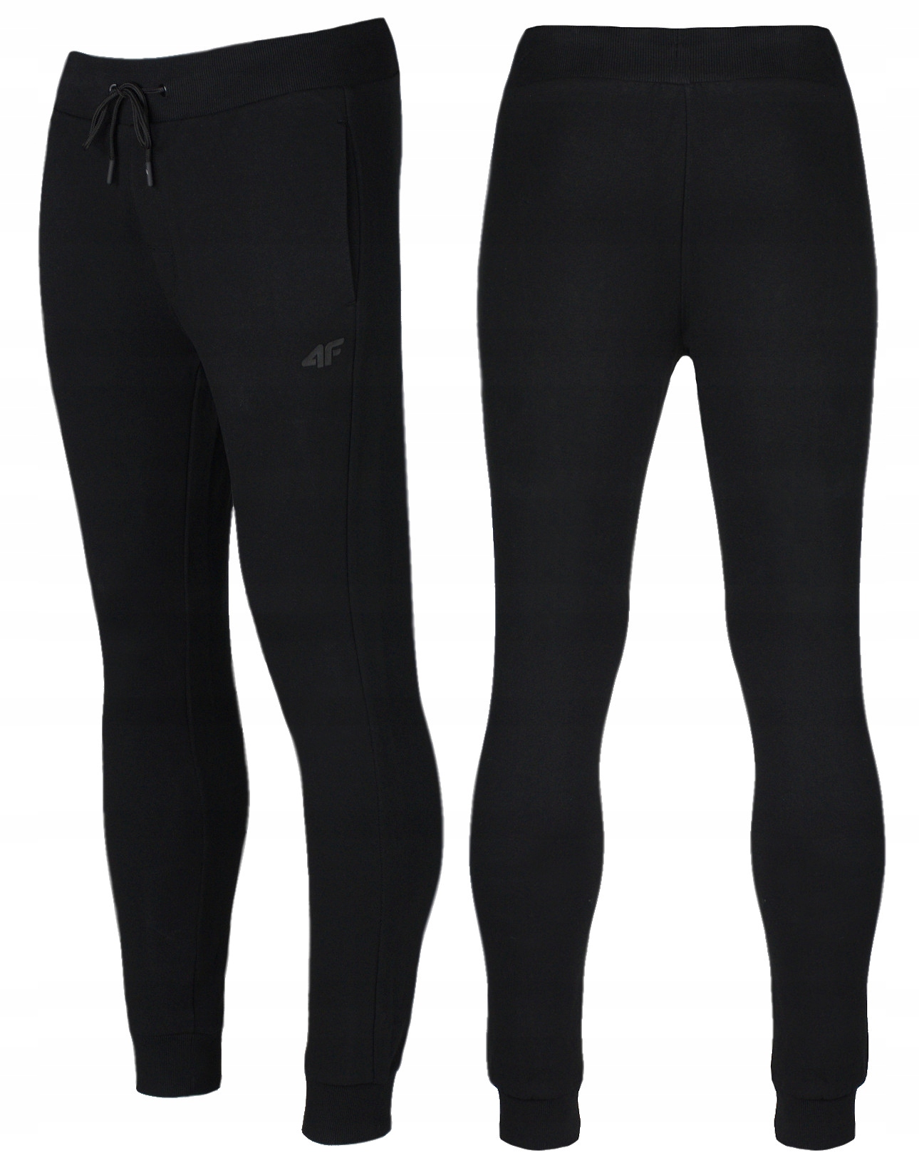 

Spodnie Męskie 4F Czarne Bawełniane Kieszenie XXL