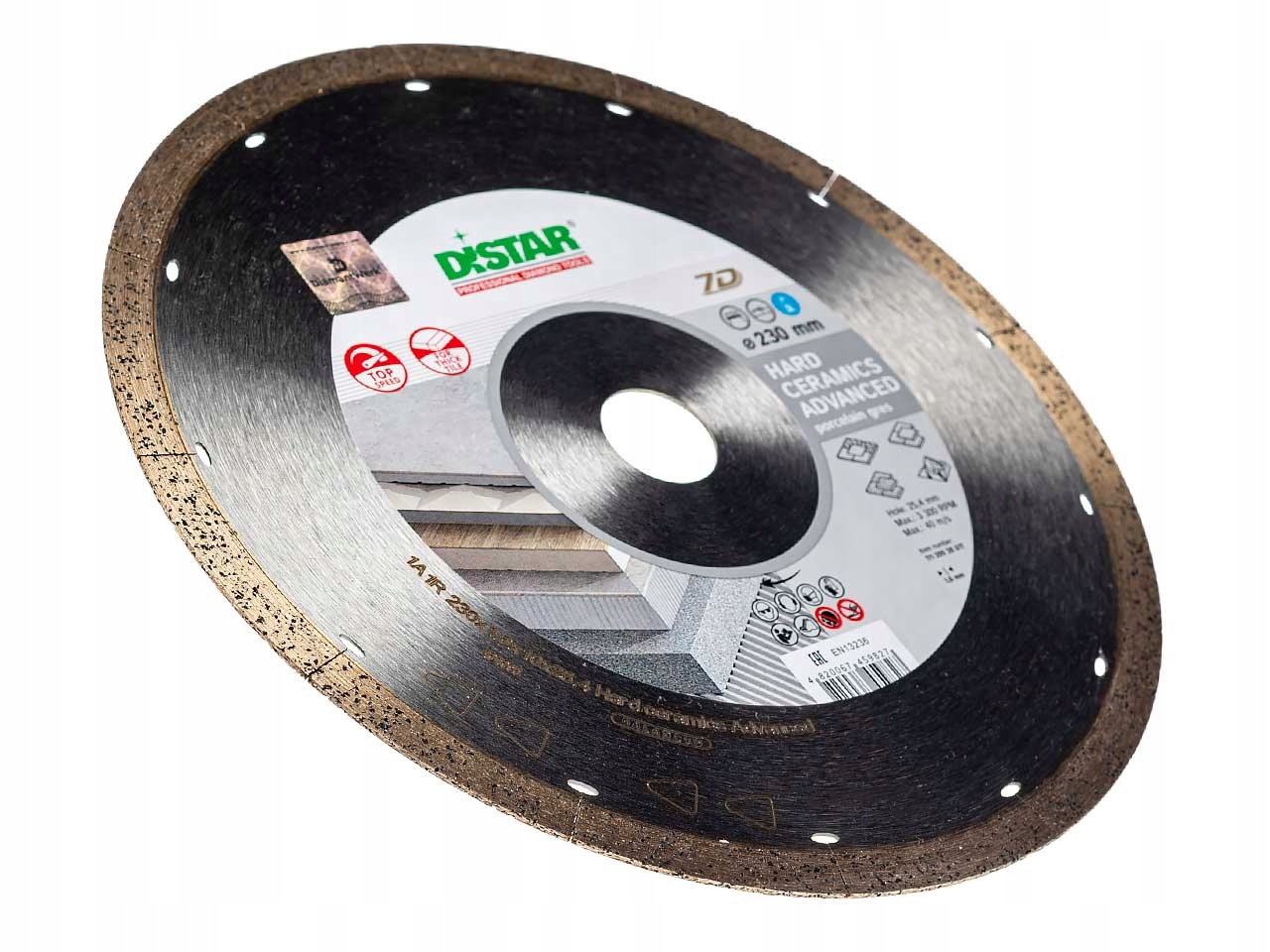 Distar Tarcza diamentowa Hard Ceramics Advanced 230mm do Gres 11120528017