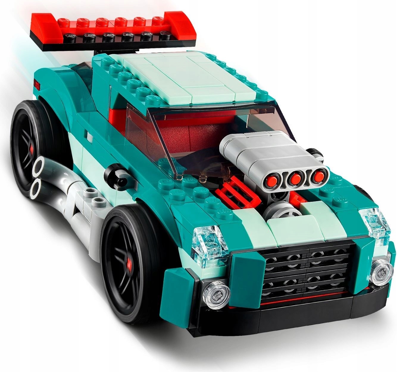 LEGO 31127 CREATOR - Uliczna wyścigówka 3w1 + TORBA PREZENTOWA LEGO Marka LEGO