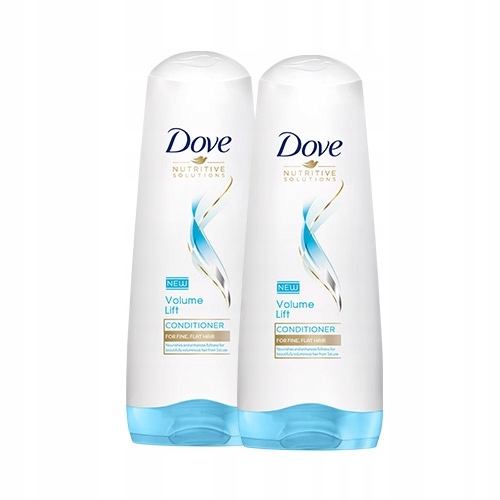 Promocja Dove Volume Lift odżywka do włosów 2 x 200 ml wyprzedaż przecena