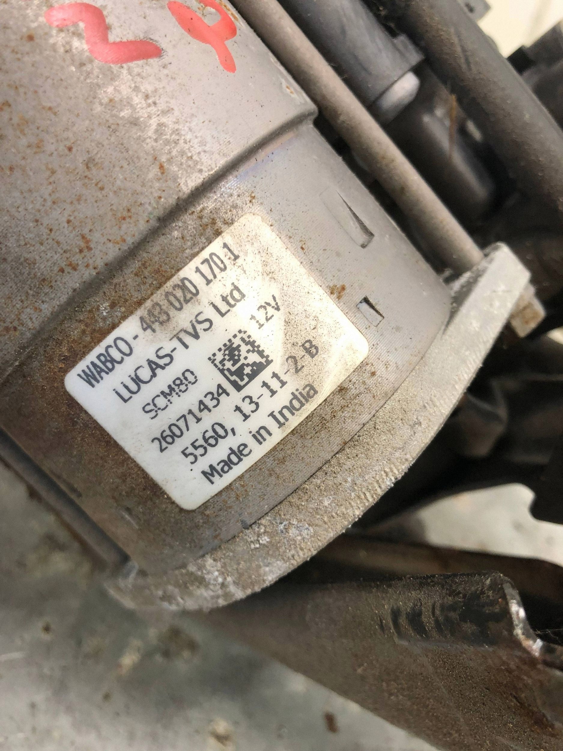 compressor; pump springing MERCEDES W212 KOMBI A2123200404