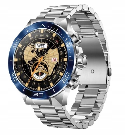 Zegarek Smart Watch H33-SILVER-3D ekran Amoled