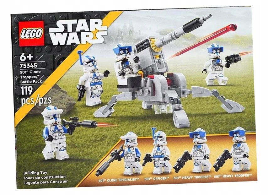Lego (r) Star Wars 75345 Bitevní Sada Vojáci.