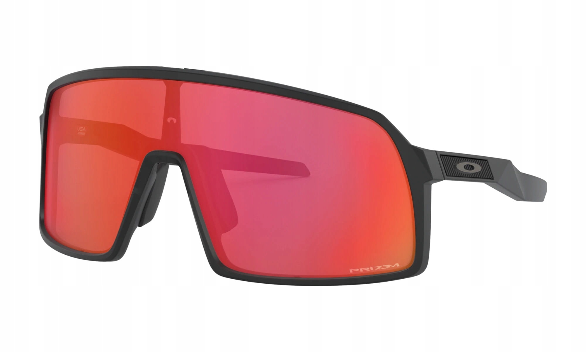 Oakley okulary sportowe Sutro Matte Black w/ Prizm Trl Torch