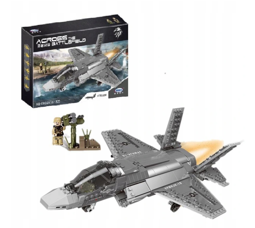 

Klocki Samolot F-35 Wojsko-wy F-16 Fighting Falcon