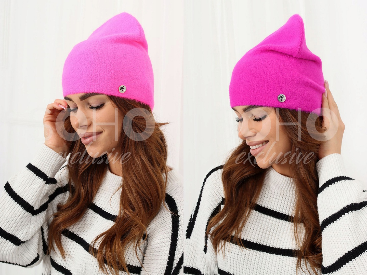 CZAPKA ALPAKA GŁADKA DAMSKA CIEPŁA WYGODNA DAMSKA SPORTOWA KOLORY 2110 Rodzaj inny