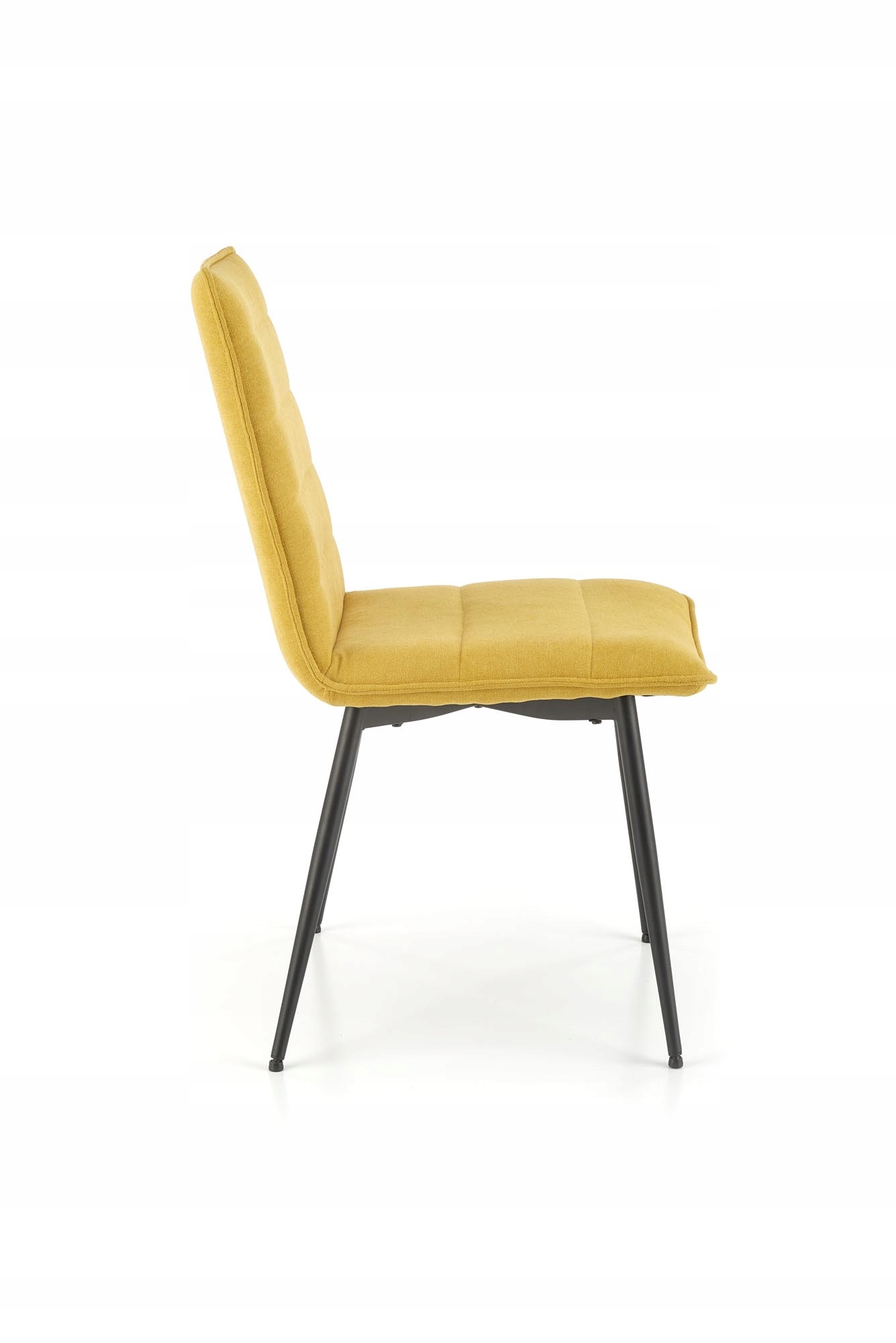 K493 krzesło musztardowy HALMAR Głębokość mebla 60 cm