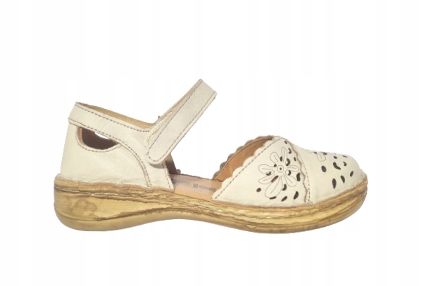 Sandály Loretta pohodlné LO5993-57 béžové r40