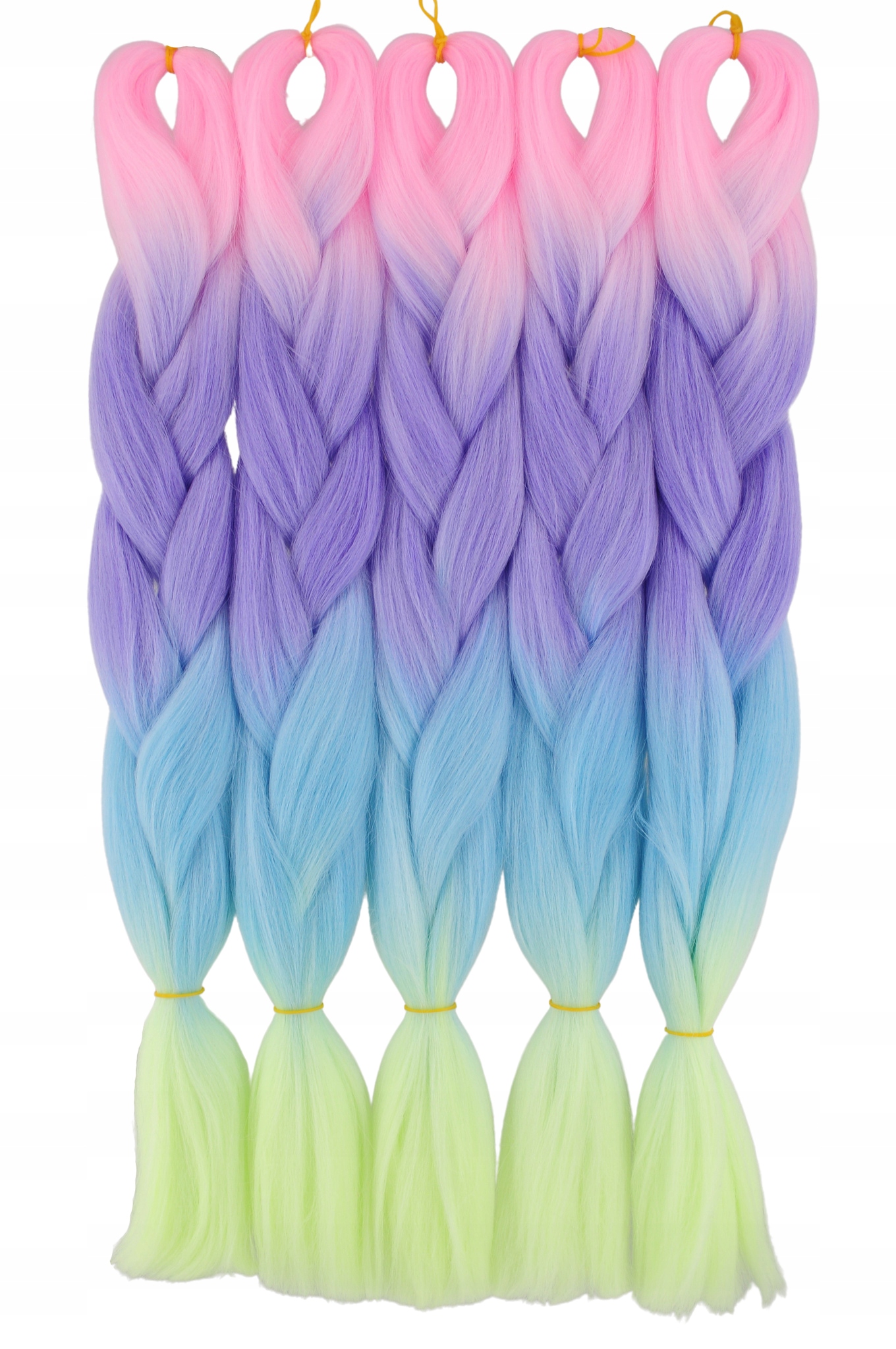 WŁOSY SYNTETYCZNE PROSTE KOLOROWE WARKOCZE 4K.026 Marka Smart Colours