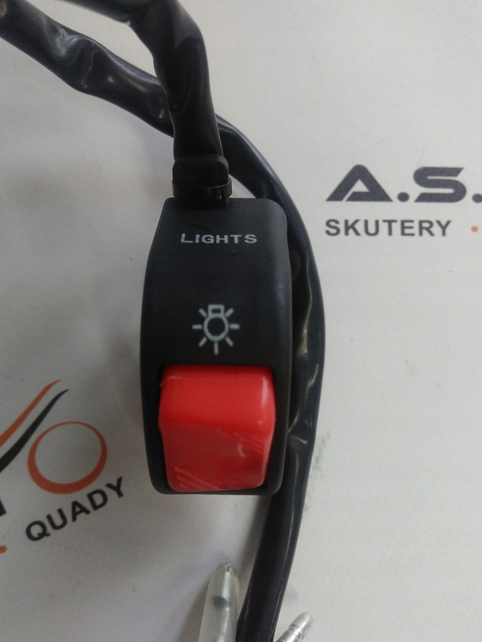 Włącznik świateł UNIWERSALNY na kierownicę ENDURO